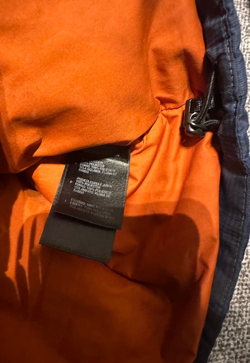 노스페이스 700 눕시 체크 패딩조끼 L 상품이미지4