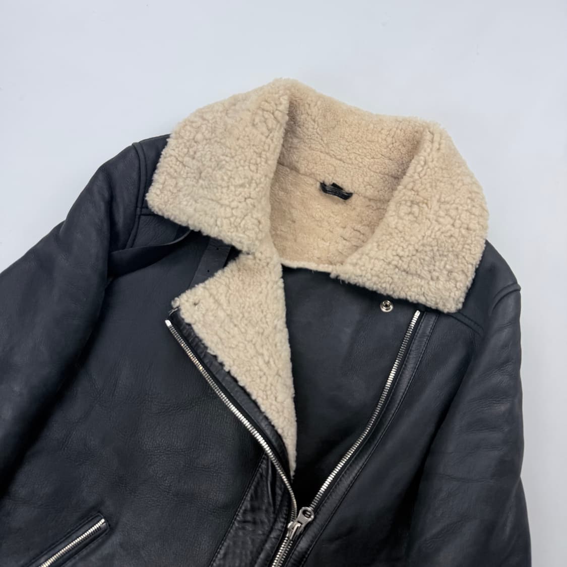 B-3 type 스페인 양가죽 무스탕 상품이미지2