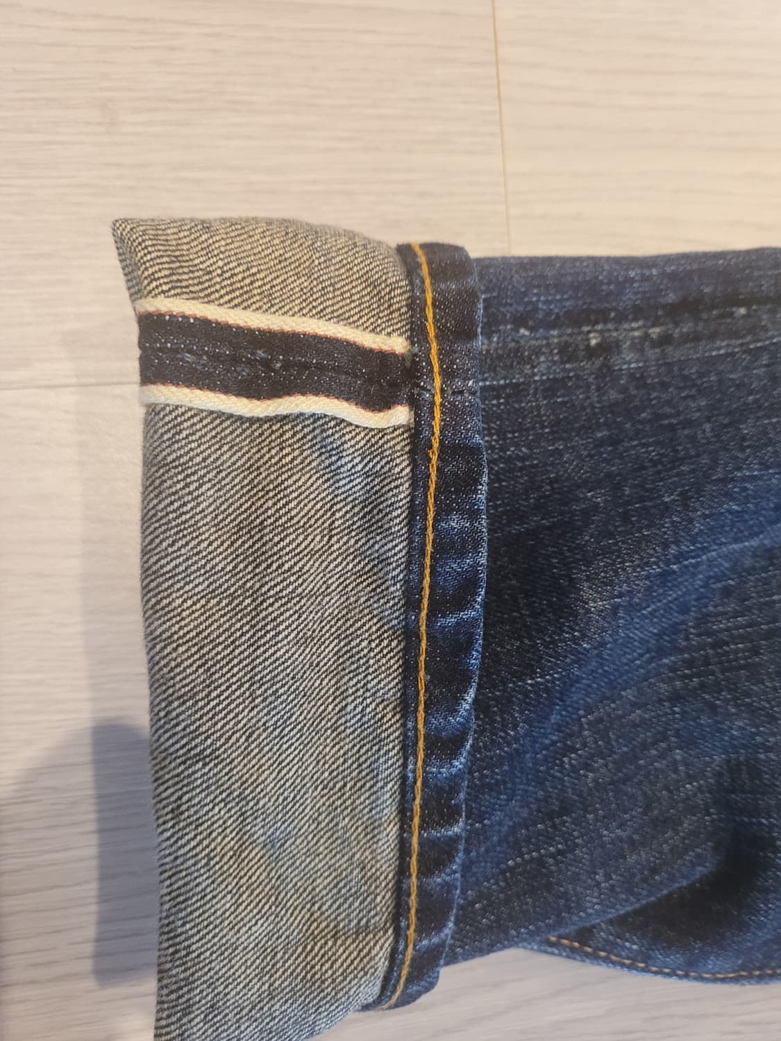 더블알엘(RRL)하이슬림 베이뷰 셀비지 진(31X30) 상품이미지8