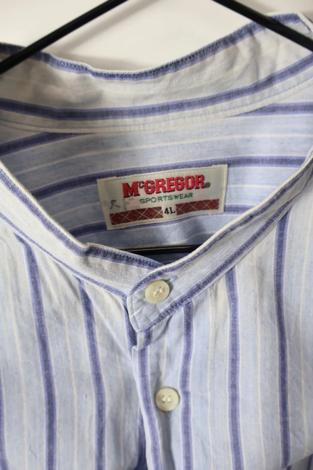 McGregor Stripe Band Collar Shirt 상품이미지5