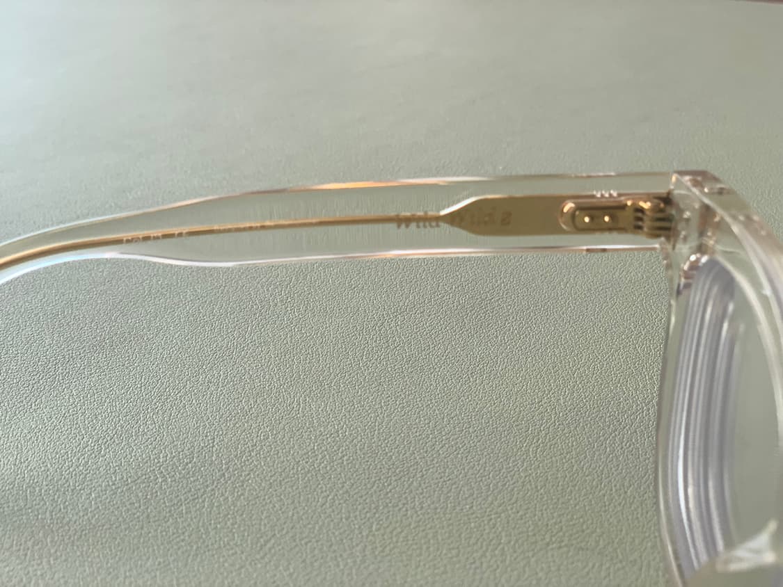 젠틀몬스터  Cal C1 Wild Wild 2 투명 뿔테 안경 상품이미지8