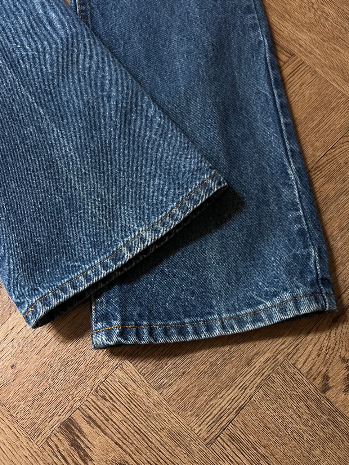 [36]80's 리바이스 20517-0217 오렌지탭 USA 플레어진 상품이미지6