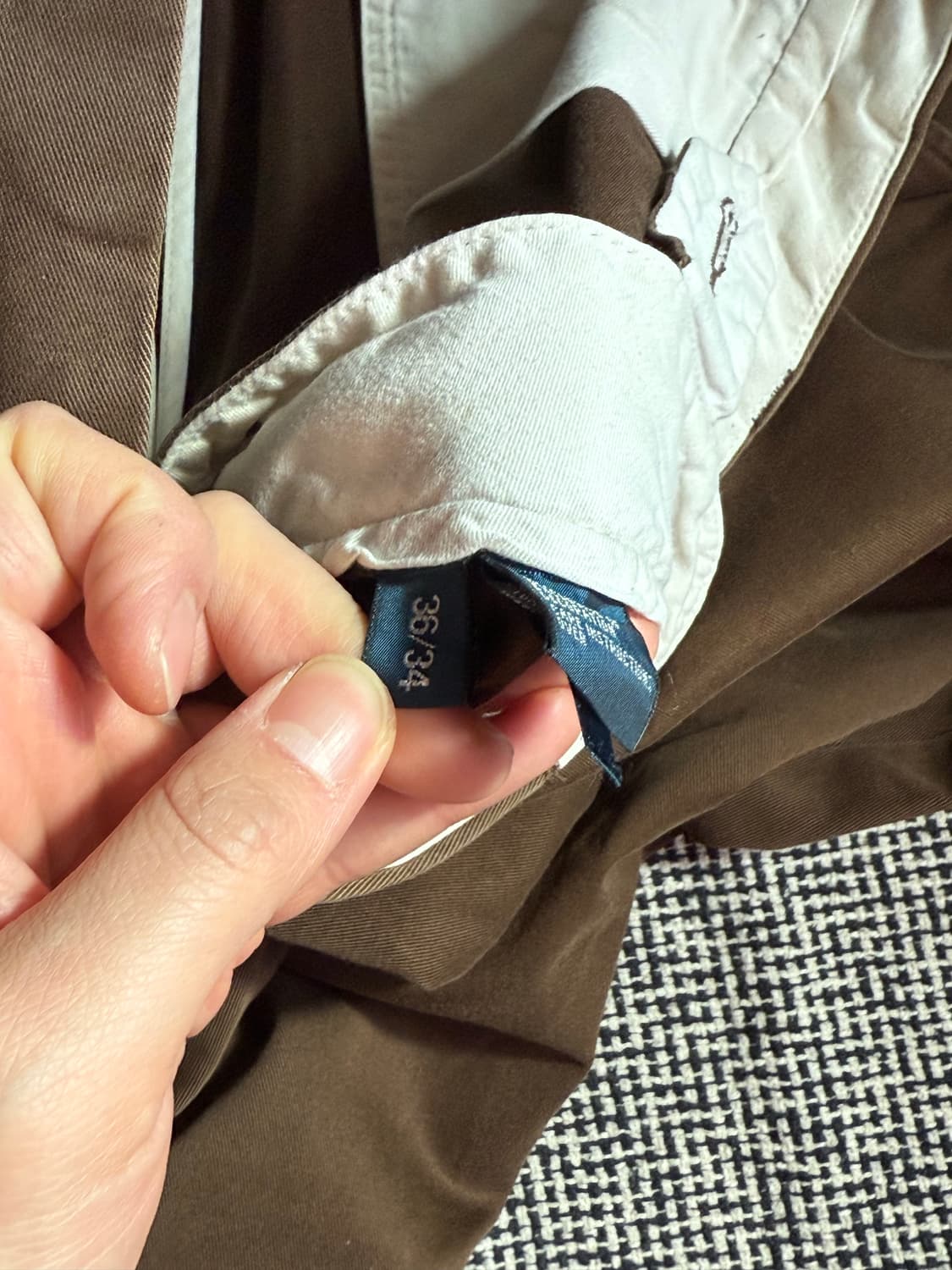 폴로 랄프로렌 브라운 치노 팬츠 36/34 상품이미지4