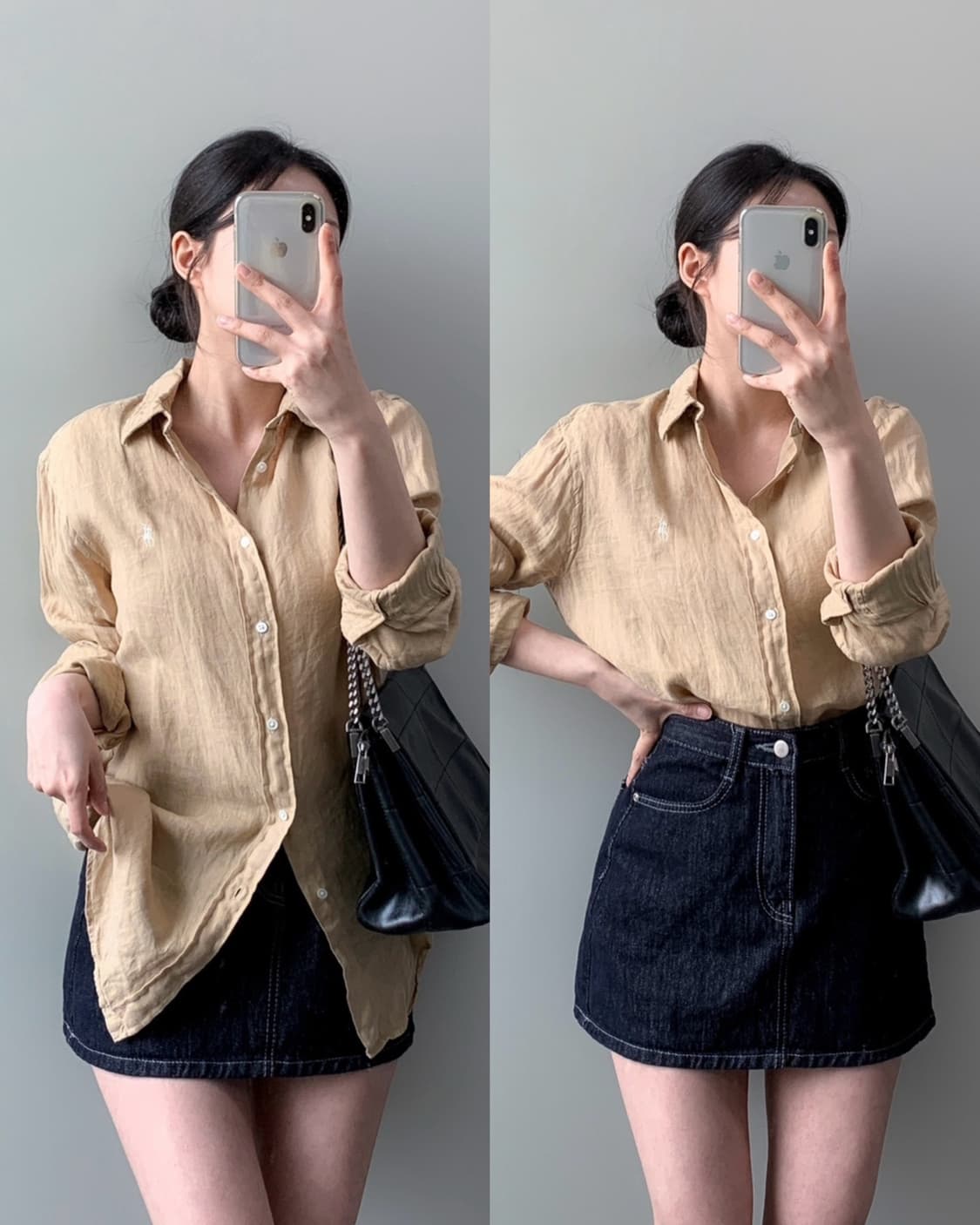 폴로 린넨 셔츠  상품이미지1