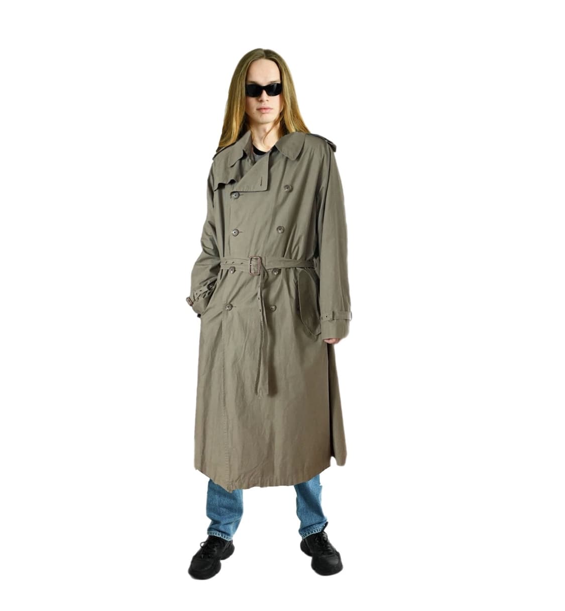 폴로 랄프로렌 카키 트렌치코트 상품이미지1