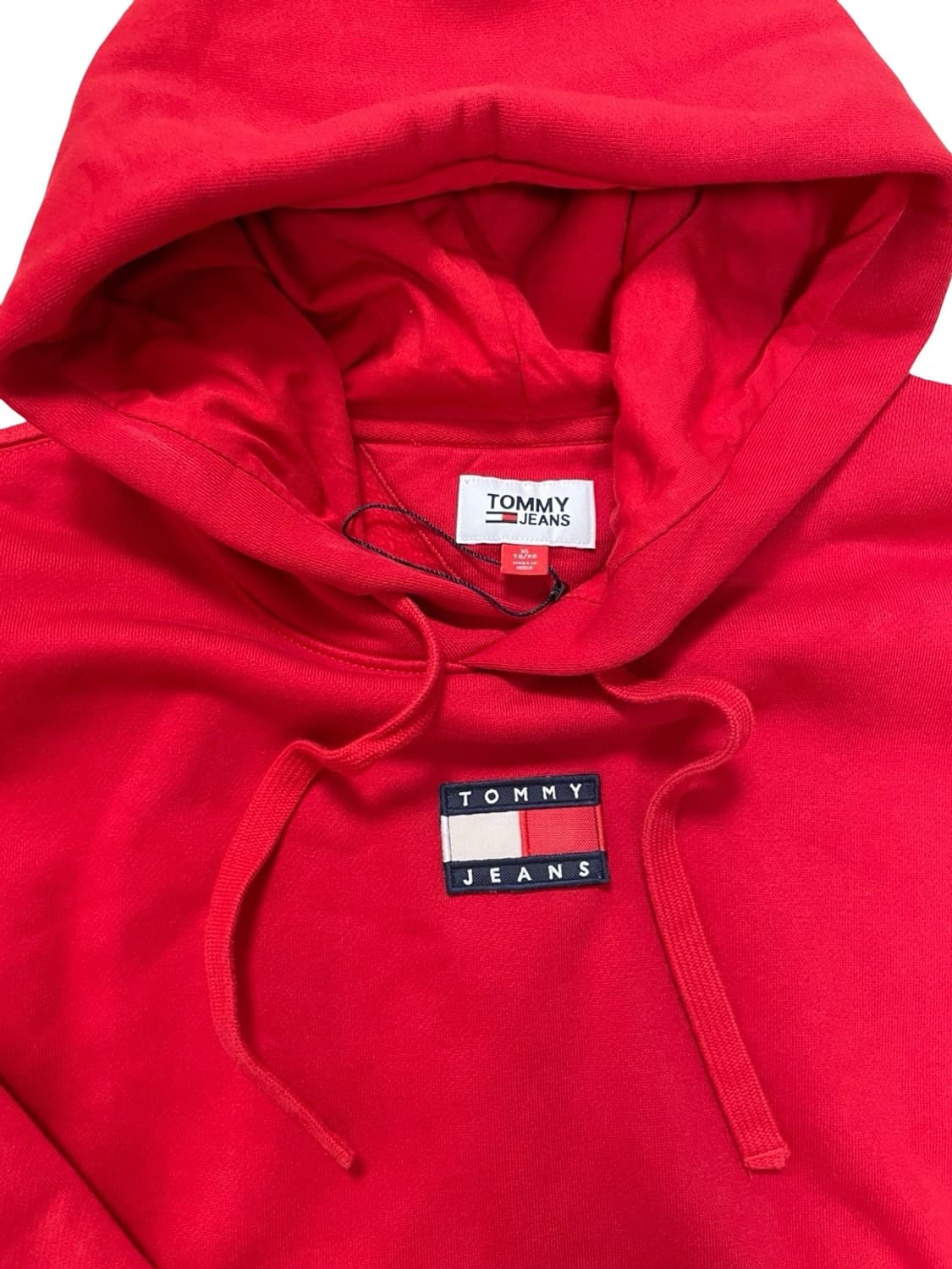 타미힐피거 레드 후드티 xl 상품이미지2