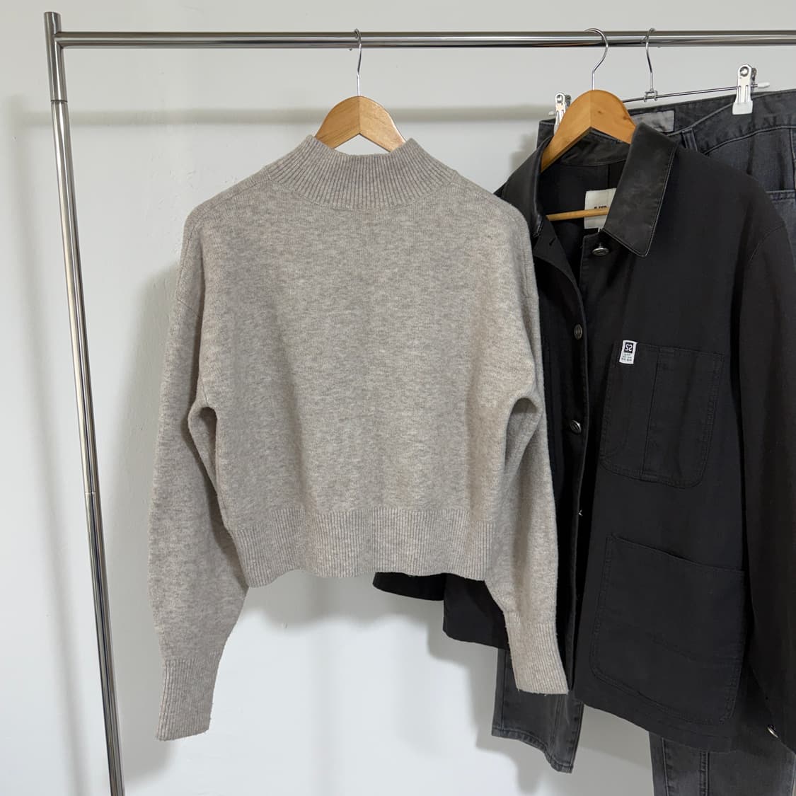 [S] 앤아더스토리즈 모크넥 니트 상품이미지4