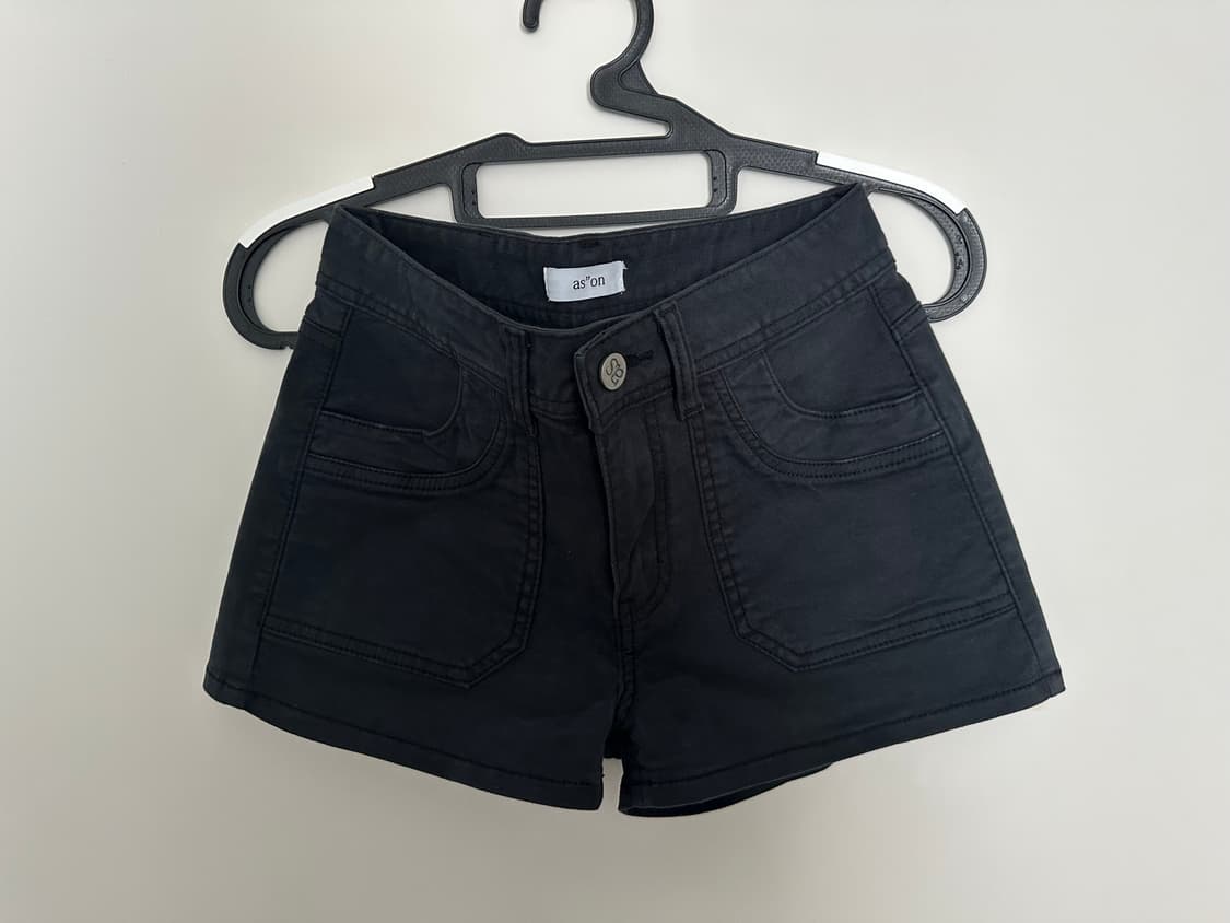 애즈온 sand shorts pants navy S 상품이미지1