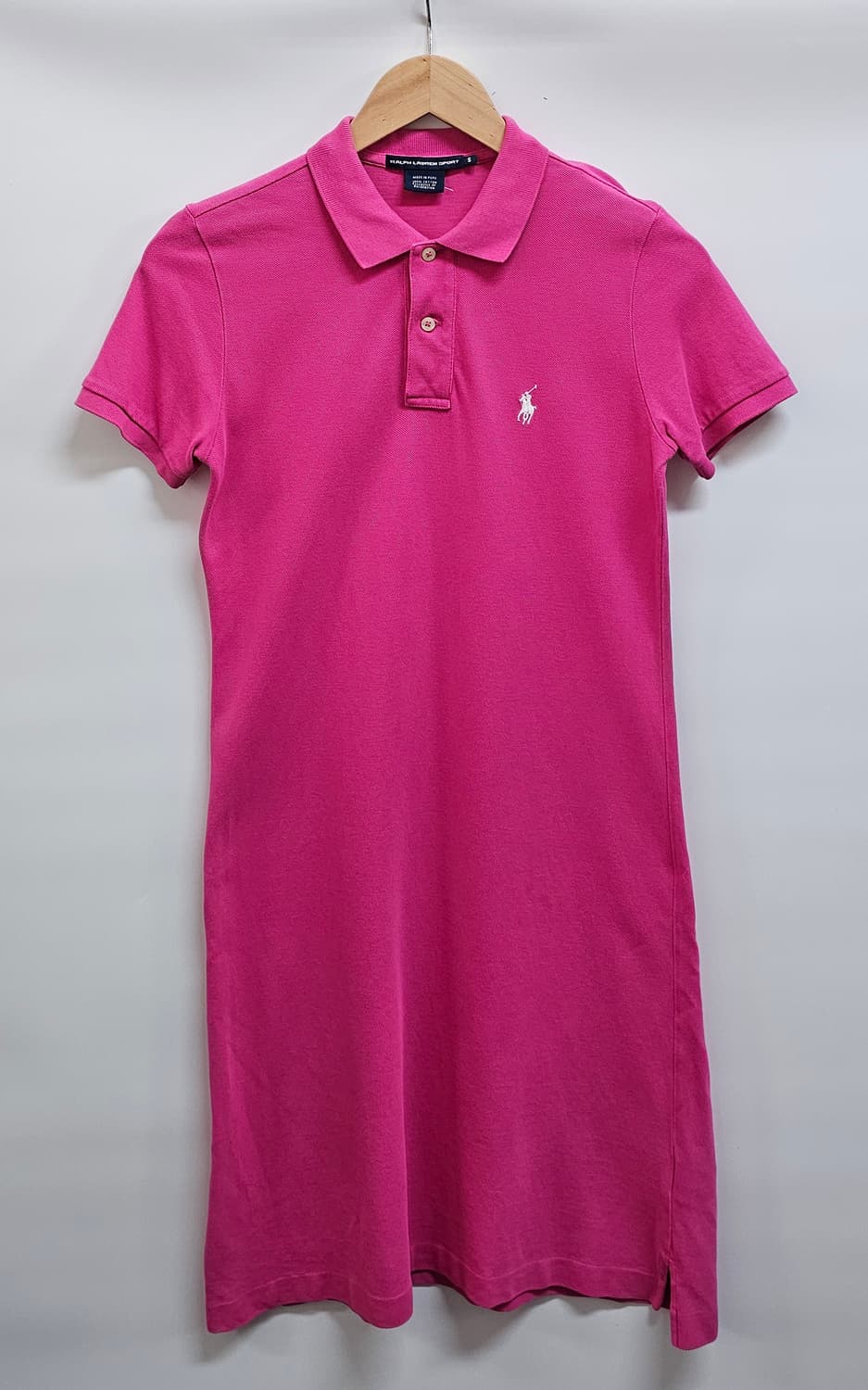 폴로랄프로렌 핑크 반팔 카라 원피스 S 상품이미지1