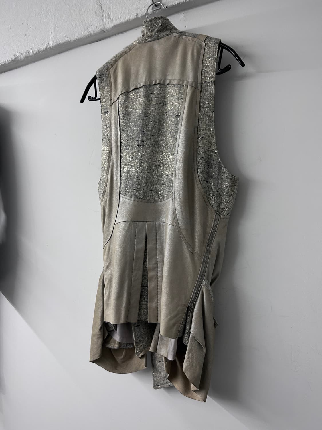 데무 트위드 드레이프 베스트 상품이미지5