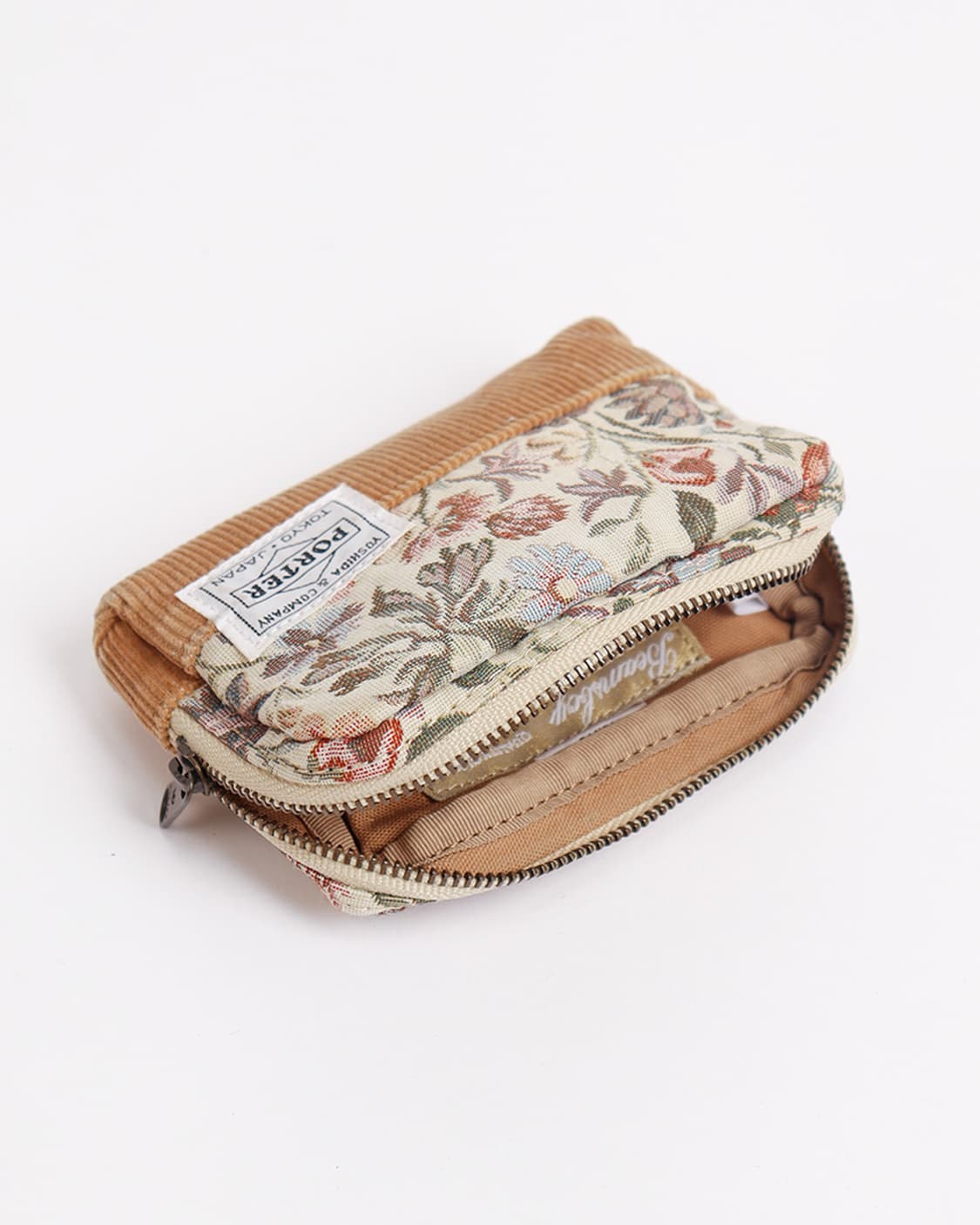 [PORTER x BEAMS x LIBERTY]플로럴 패턴 캔버스 파우치 상품이미지6
