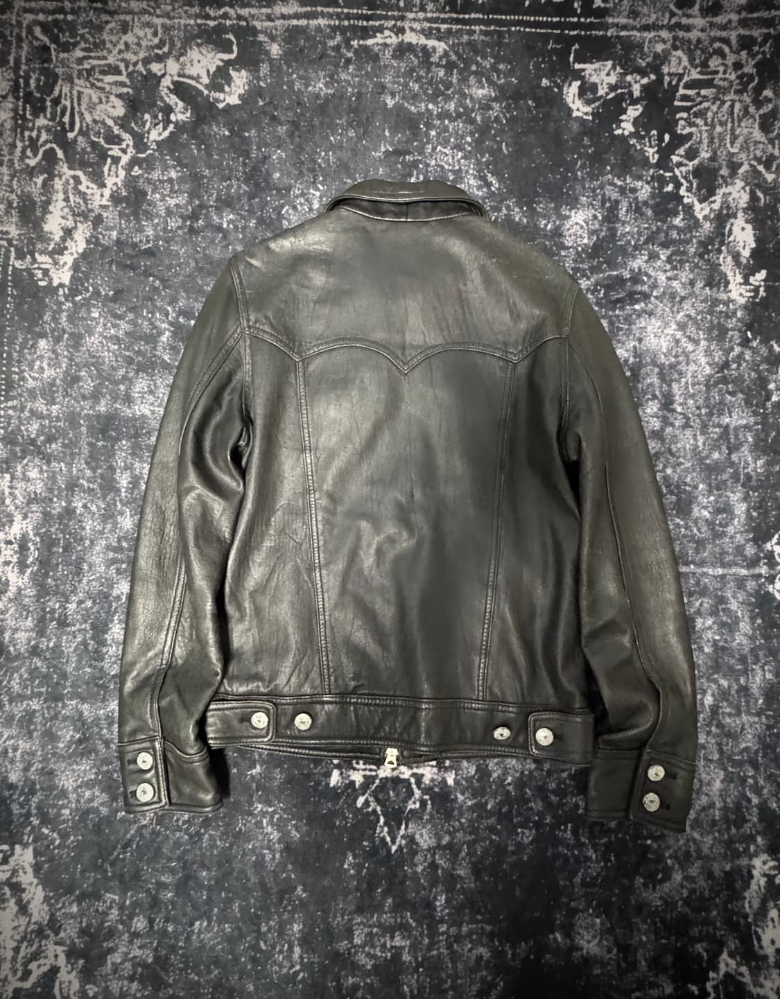 Jack Rose Sheepskin Leather Jacket 상품이미지3