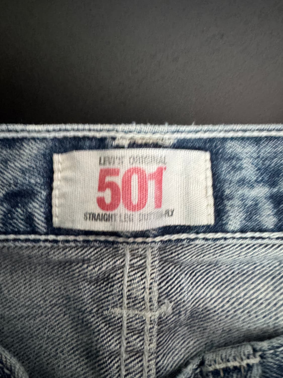 희귀!! 일본 리바이스 501 빈티지 워싱 버튼 데님팬츠 32 상품이미지3