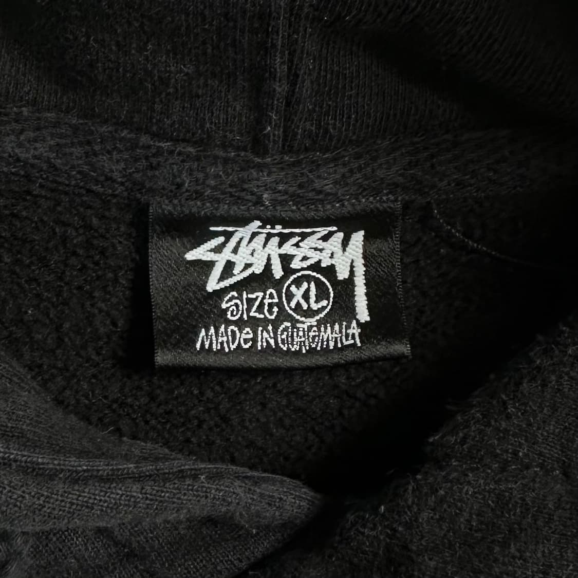 스투시 Wear 블랙 후드티  상품이미지3