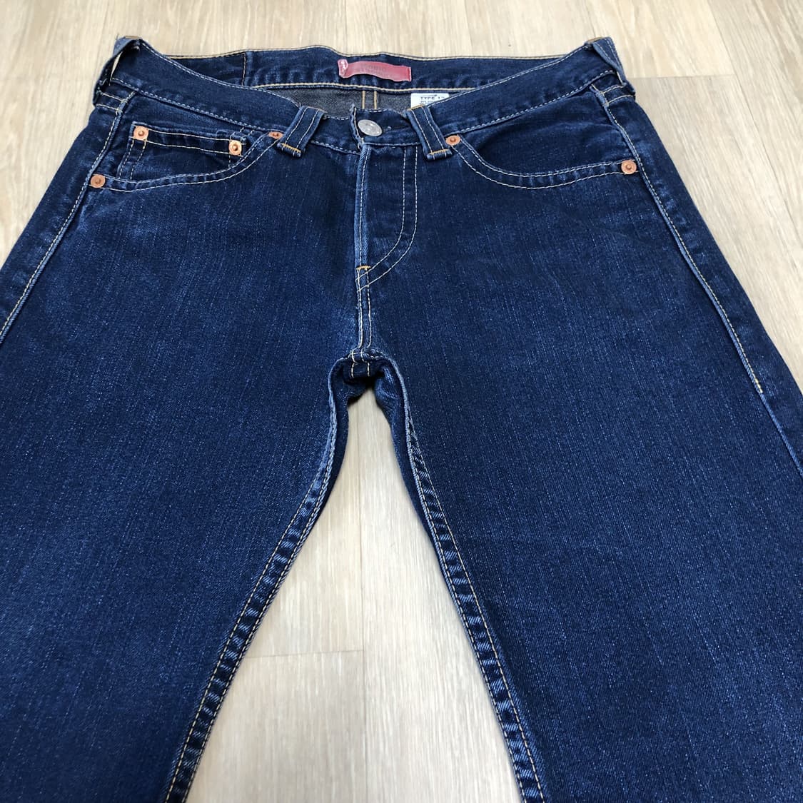 (L & 32) 리바이스 Levi's 타입원 TYPE-1 데님 자켓 팬츠 상품이미지7