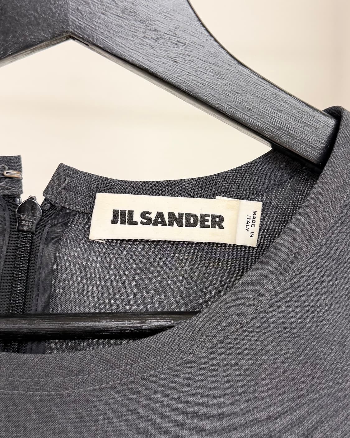 질 샌더 그레이 자카드 원피스 상품이미지7