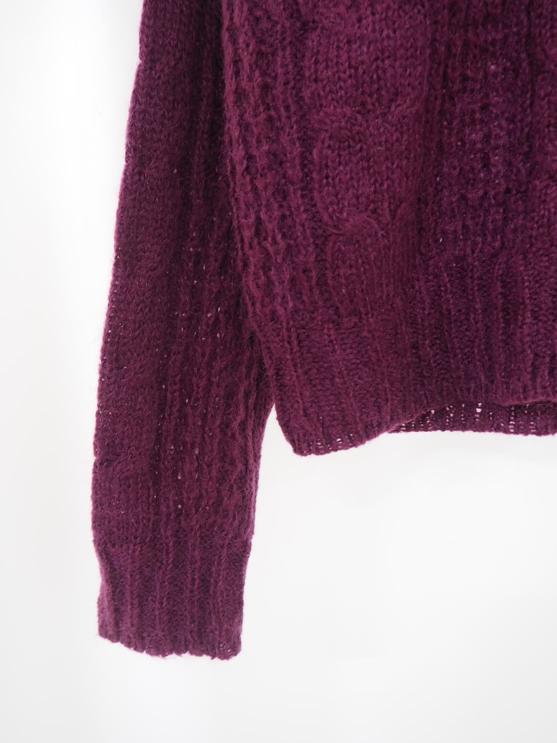 1980's FORENZA mohair blend cardigan 상품이미지3
