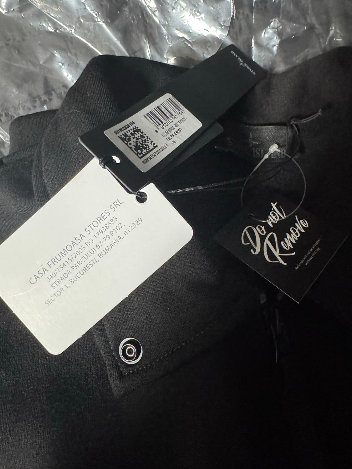 [L, 105] 스톤아일랜드 25fw 고스트피스 울 플리스 집업 새상품 상품이미지4