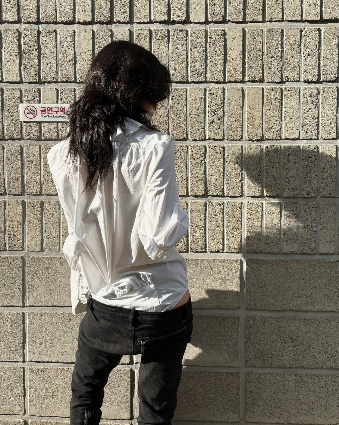 디스퀘어드 프릴 셔츠 오픈 바디수트 상품이미지6