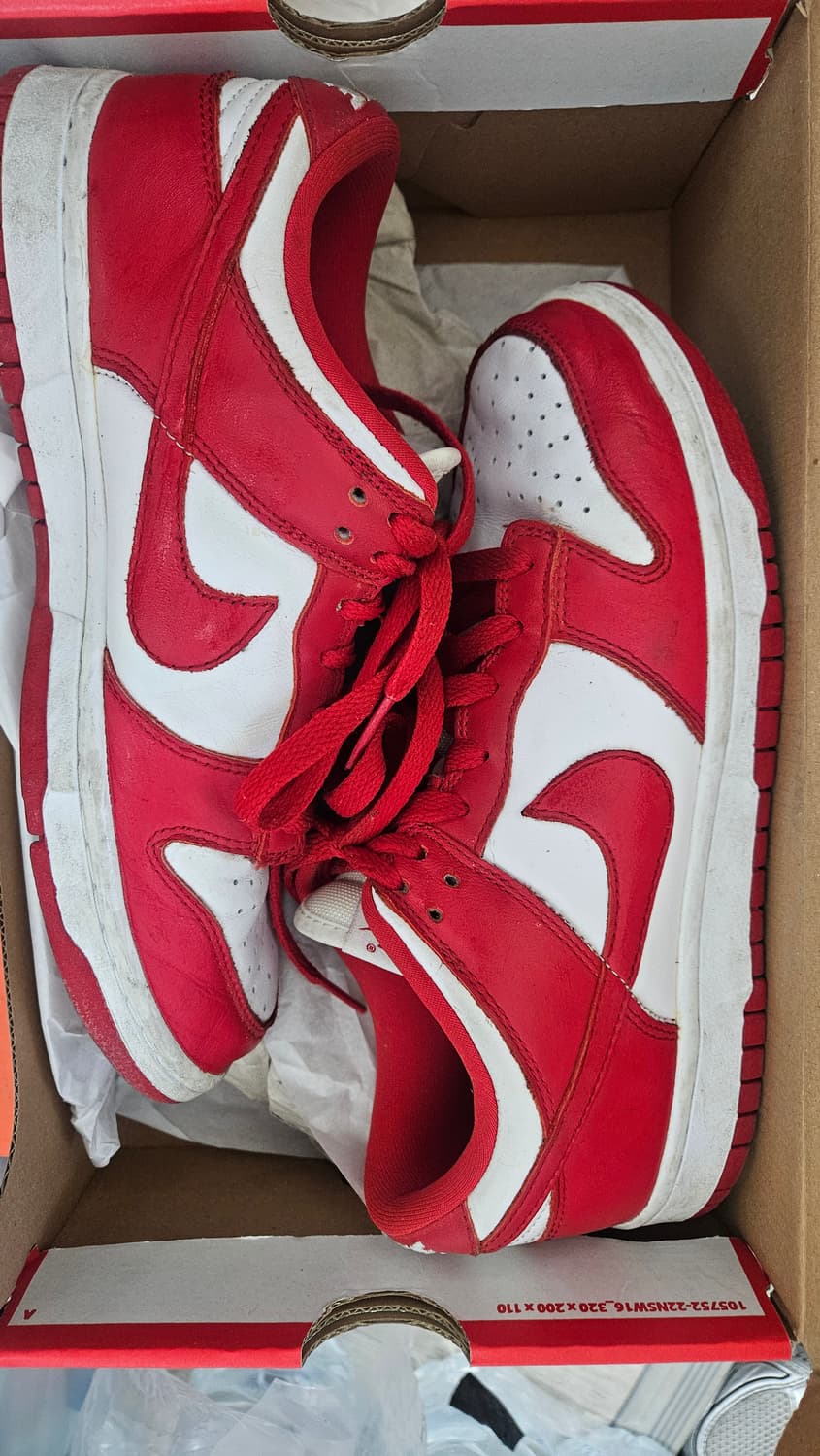 나이키 덩크로우 유니버시티레드 245 상품이미지1