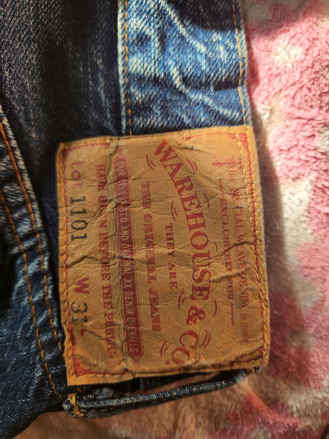 웨어하우스 1101  31사이즈 판매합니다  상품이미지3