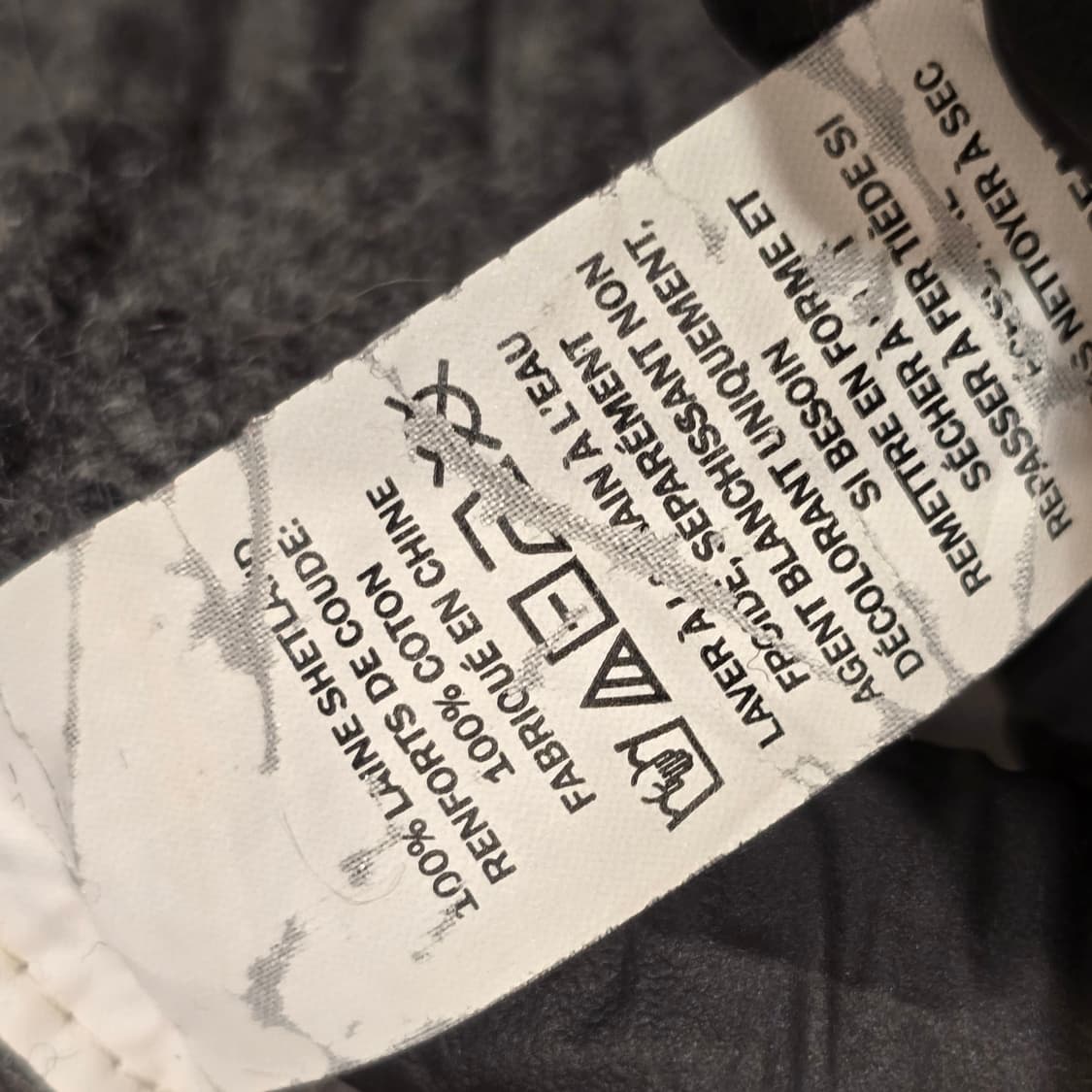 90s L.L.Bean 셔틀랜드 울100% 쿼터집 엘보패치 스웨터 상품이미지5