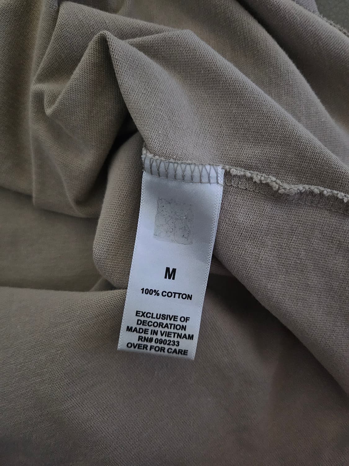 [거의 새것] 피어오브갓 에센셜 반팔 티셔츠 M 상품이미지3