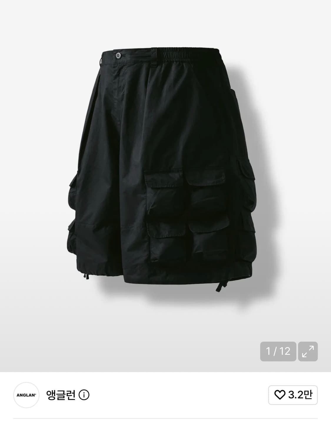 Anglan Slather Utility Pocket Half Pants 상품이미지4