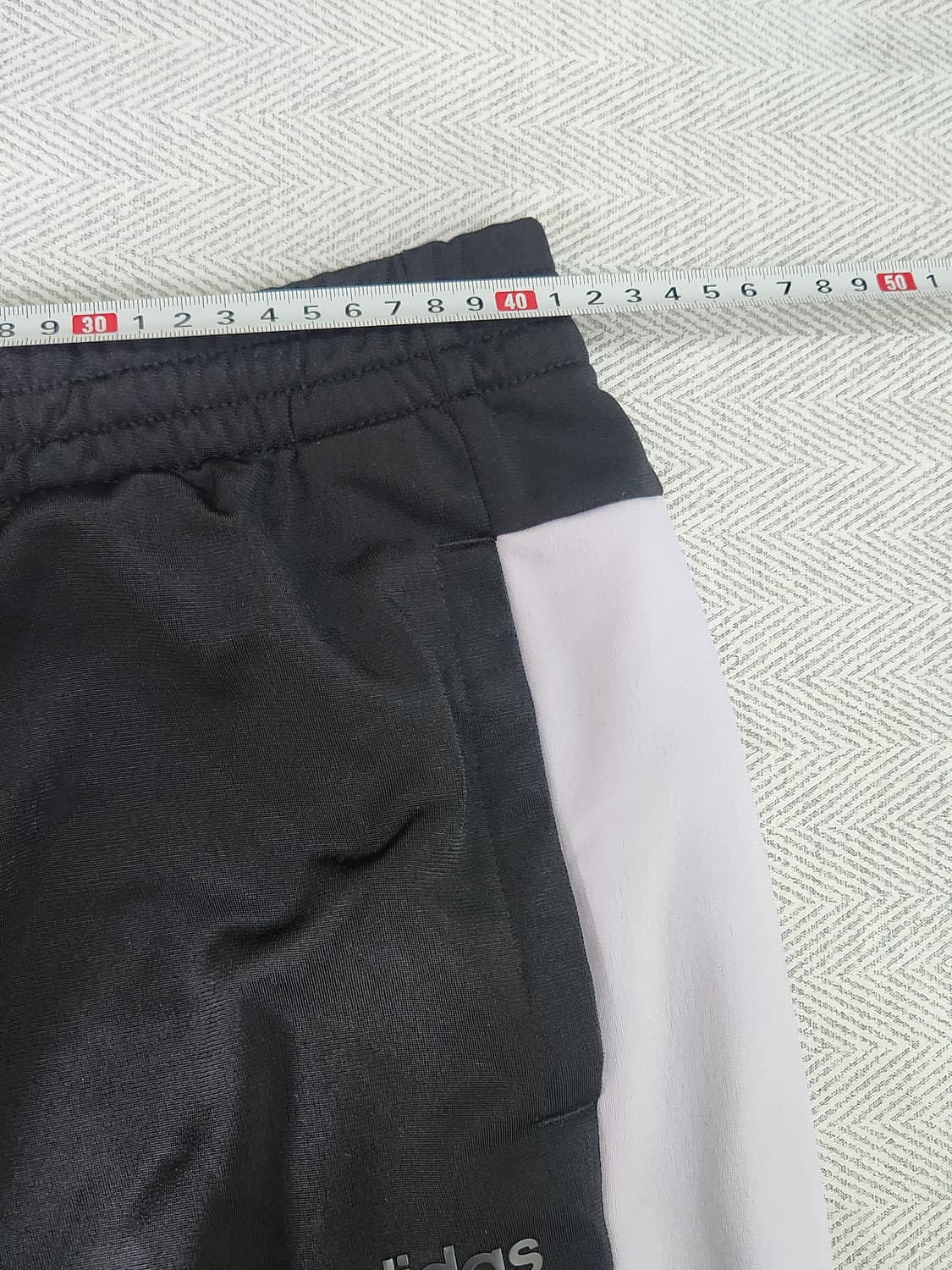 [L] 아디다스 남성 트레이닝 바지 L 블랙라벤더 트랙팬츠 상품이미지8