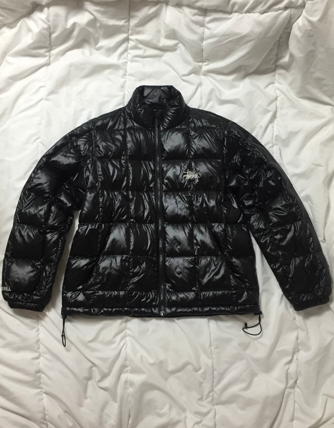 스투시 패딩 미드웨이트 퍼퍼 블랙 xs 상품이미지1