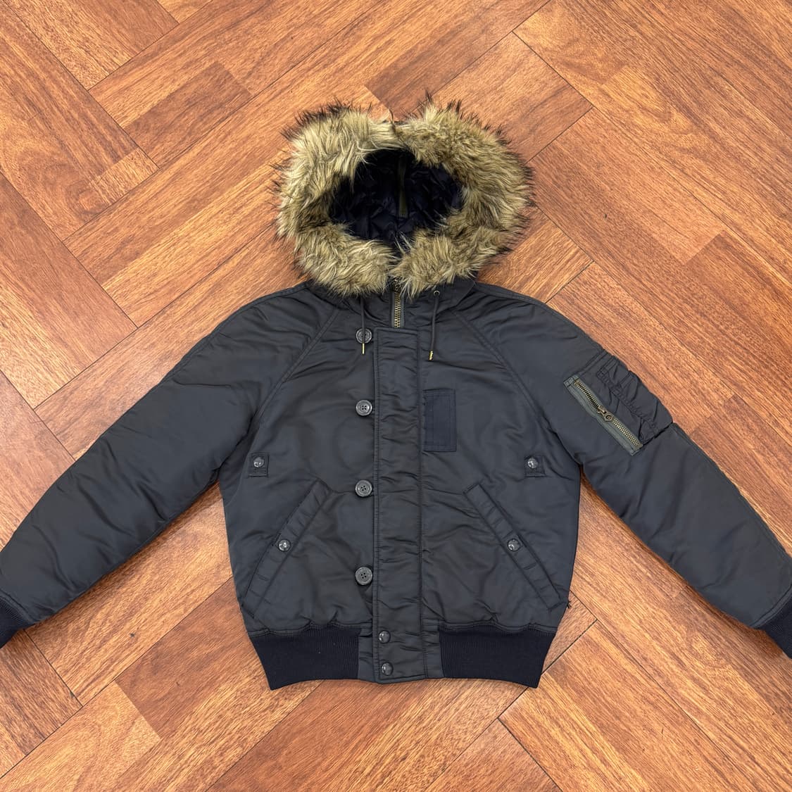 여성용 XS 폴로 랄프로렌 N2B 덕다운 패딩 자켓  상품이미지3