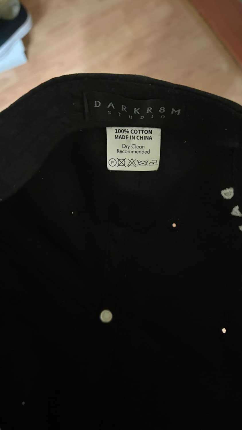 다크룸 스튜디오 실버 로고 캡 상품이미지3