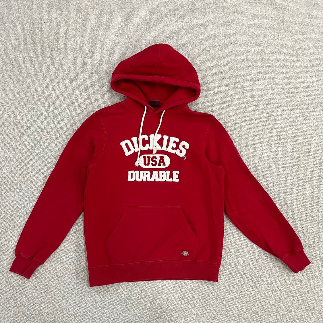 [S-M] 디키즈 빅로고 기모 긴팔 후드 티셔츠 0114M1 상품이미지1