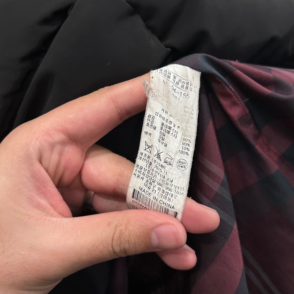 BCBG 여우털 덕다운 퀼팅 후드 롱패딩 상품이미지4