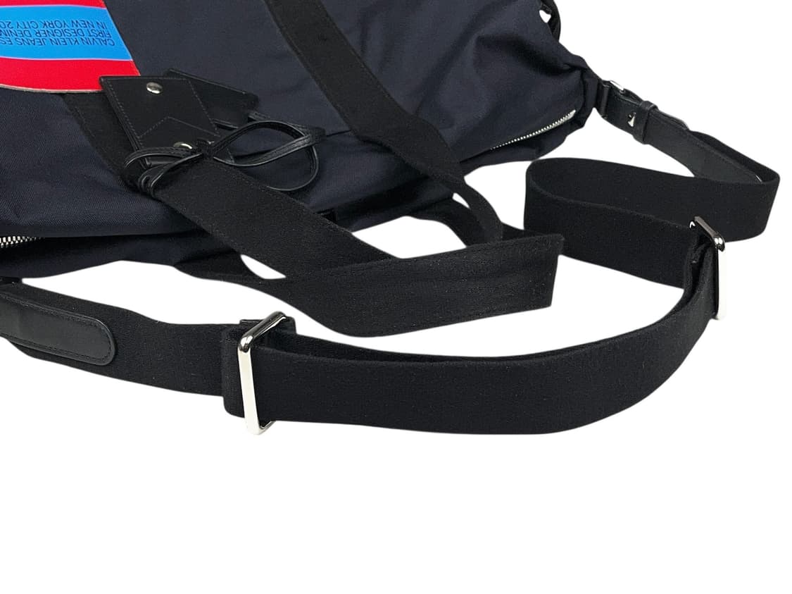 leather patch Boston bag 상품이미지6