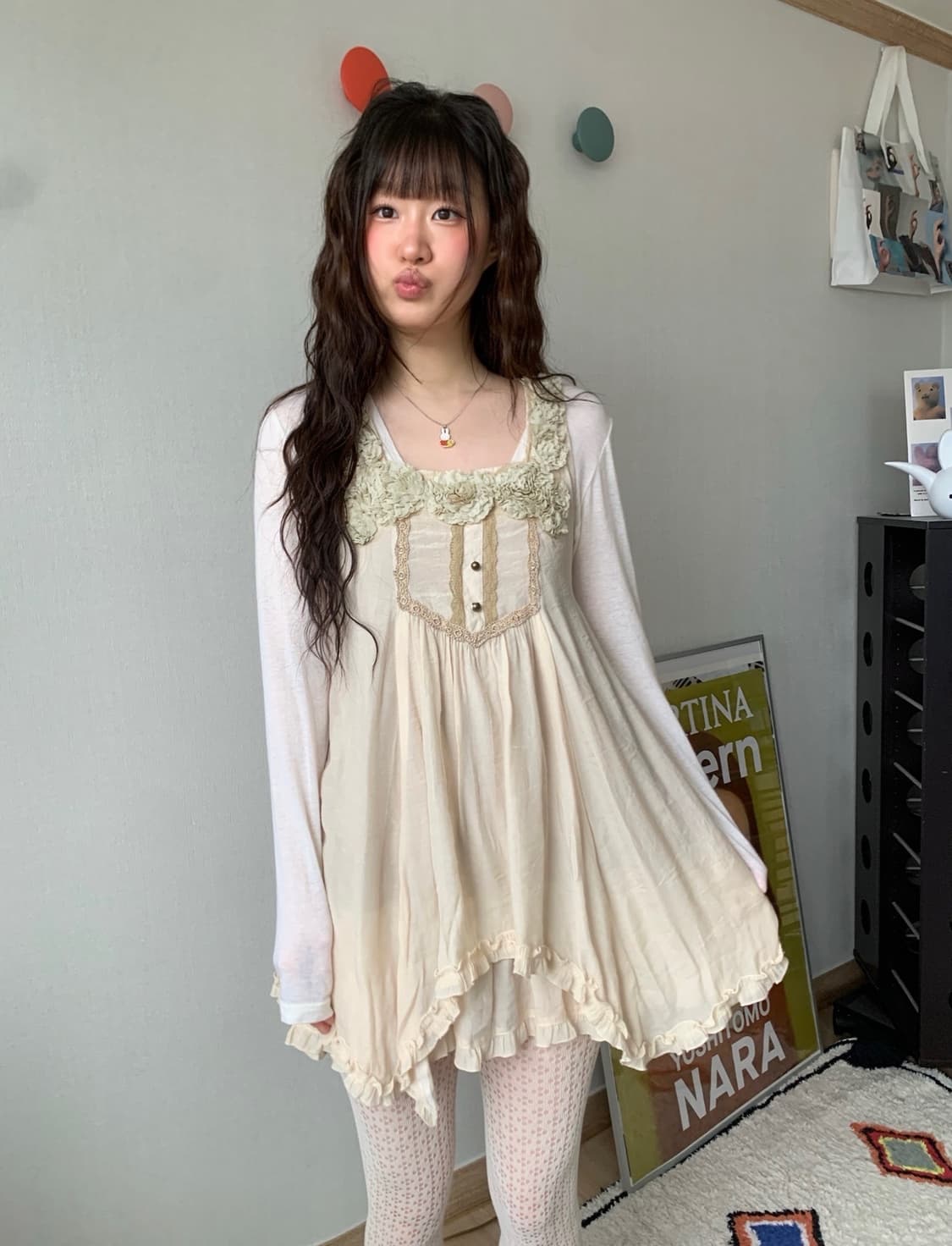axes femme, chiffon dress 상품이미지1