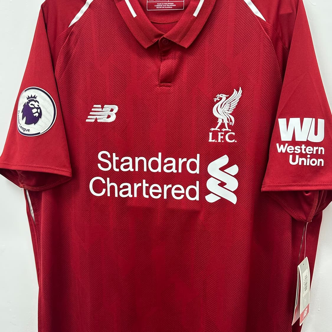 뉴발란스 리버풀 18-19 홈 아놀드마킹 유니폼 해외L 상품이미지5