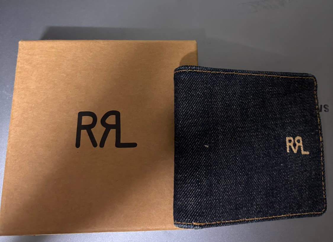 더블알엘 데님 반지갑 상품이미지1