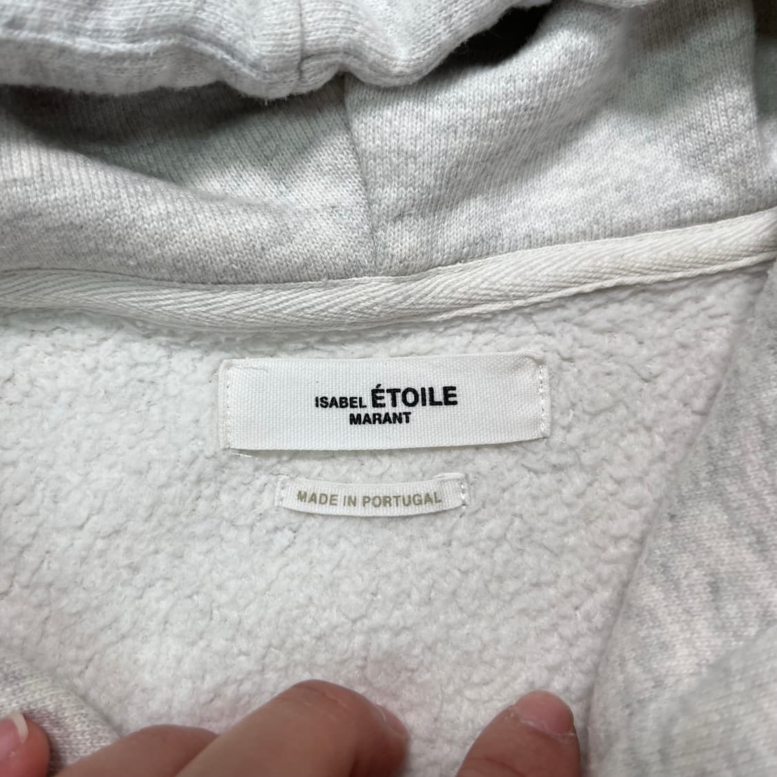 100 이자벨마랑 빅로고 후드티 상품이미지4