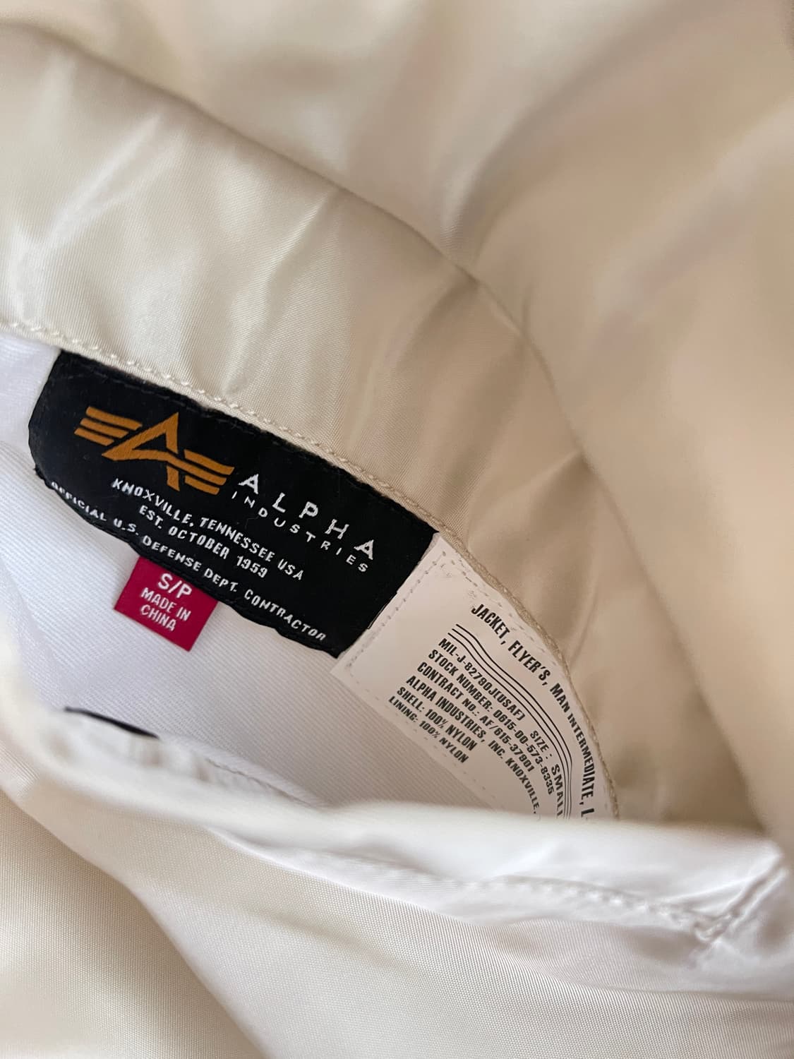 알파 인더스트리 항공 점퍼 상품이미지5