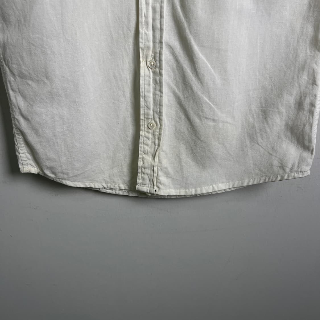 폴로 랄프로렌 컨트리 화이트 버튼다운 반팔 셔츠 L 상품이미지5