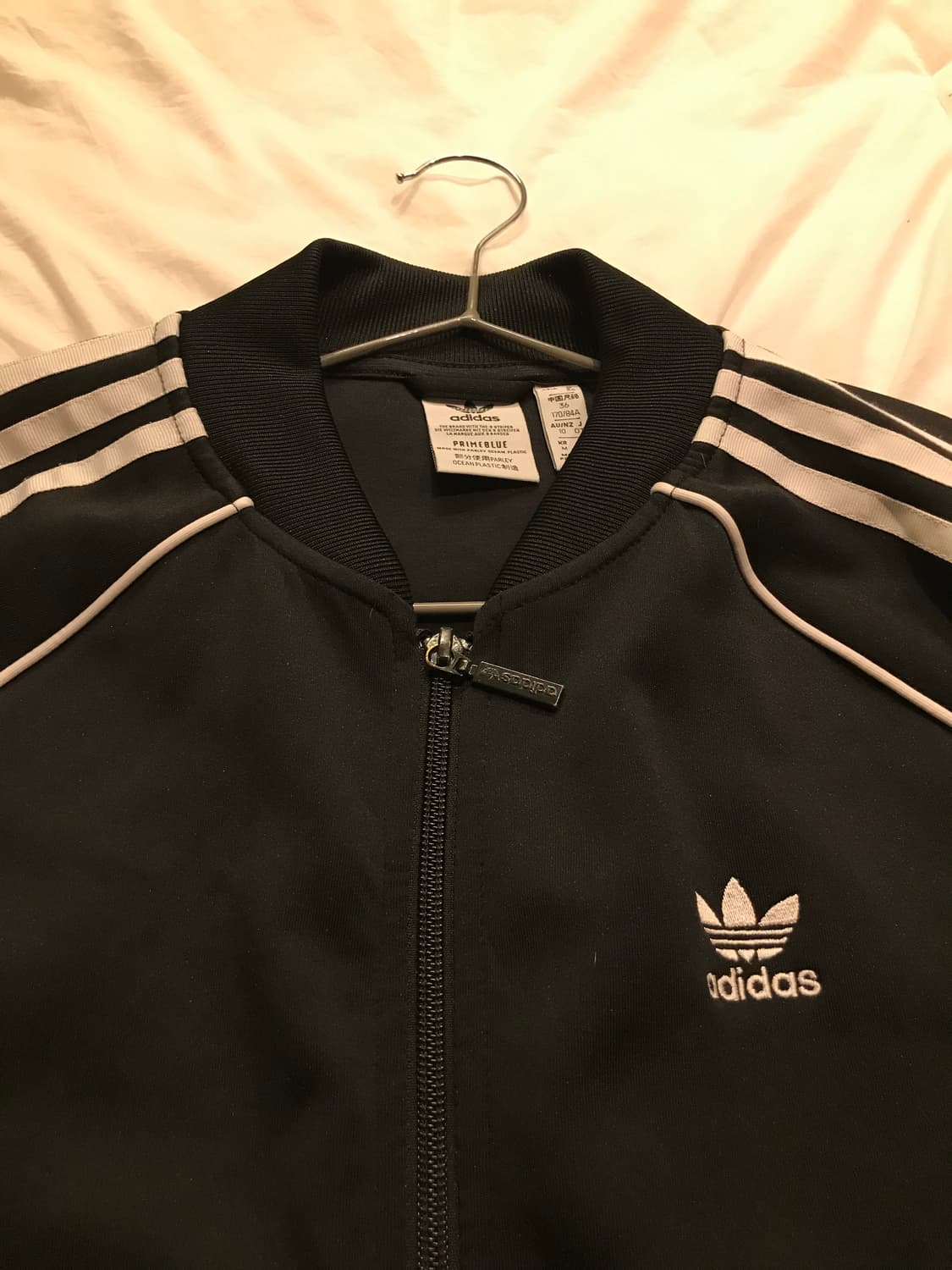 아디다스 져지 파이어버드 블랙 검정 상품이미지2