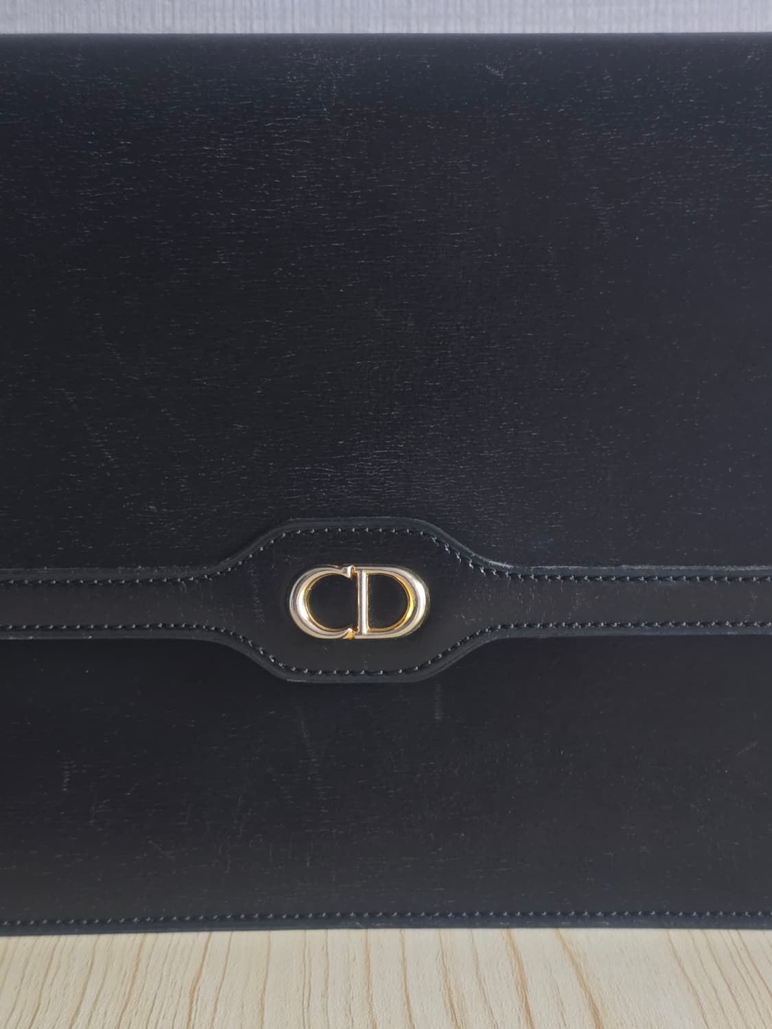 크리스찬 디올 몽테뉴 빈티지 크로스백 블랙 상품이미지2