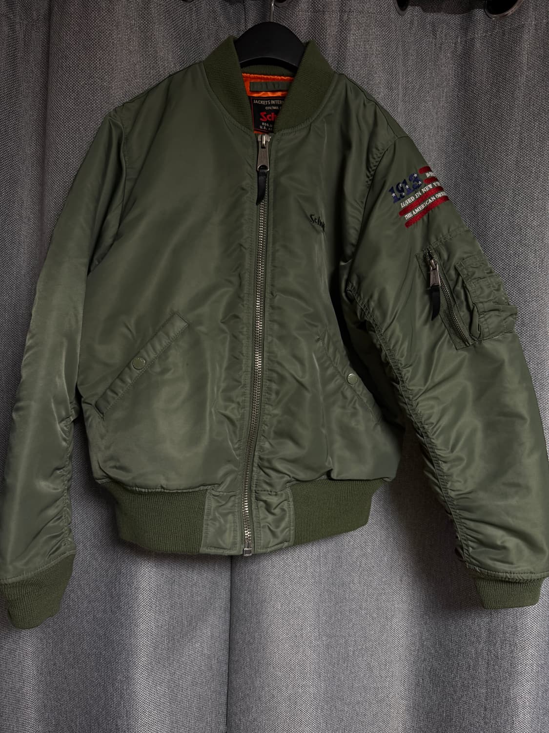 schott 쇼트 항공점퍼 ma-1 S 95사이즈 상품이미지1