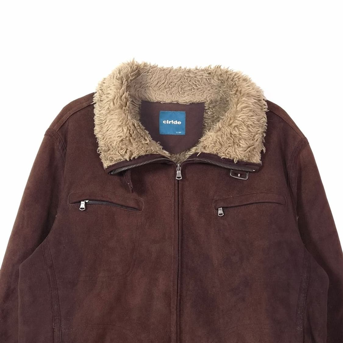 클라이드 빈티지 페이크 스웨이드 양털 무스탕 자켓 XL 상품이미지2
