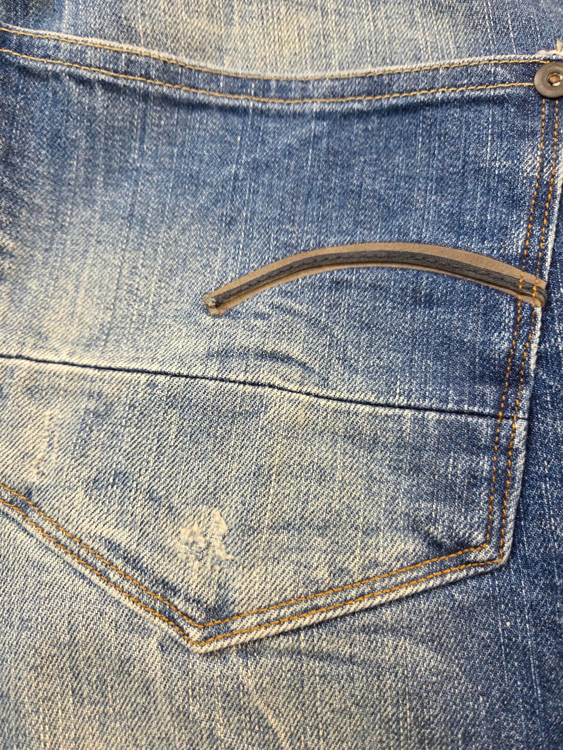 G-Star Raw 데미지 워싱 청바지(W31/L32) 상품이미지6