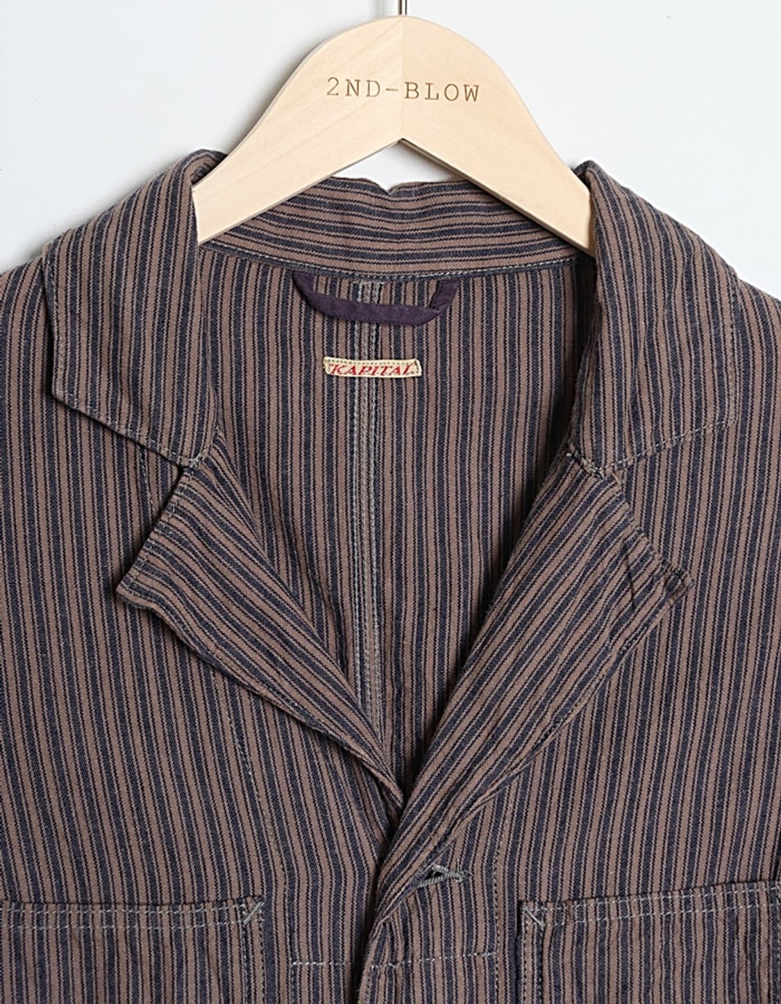 KAPITAL Stripe Work Coat 상품이미지2