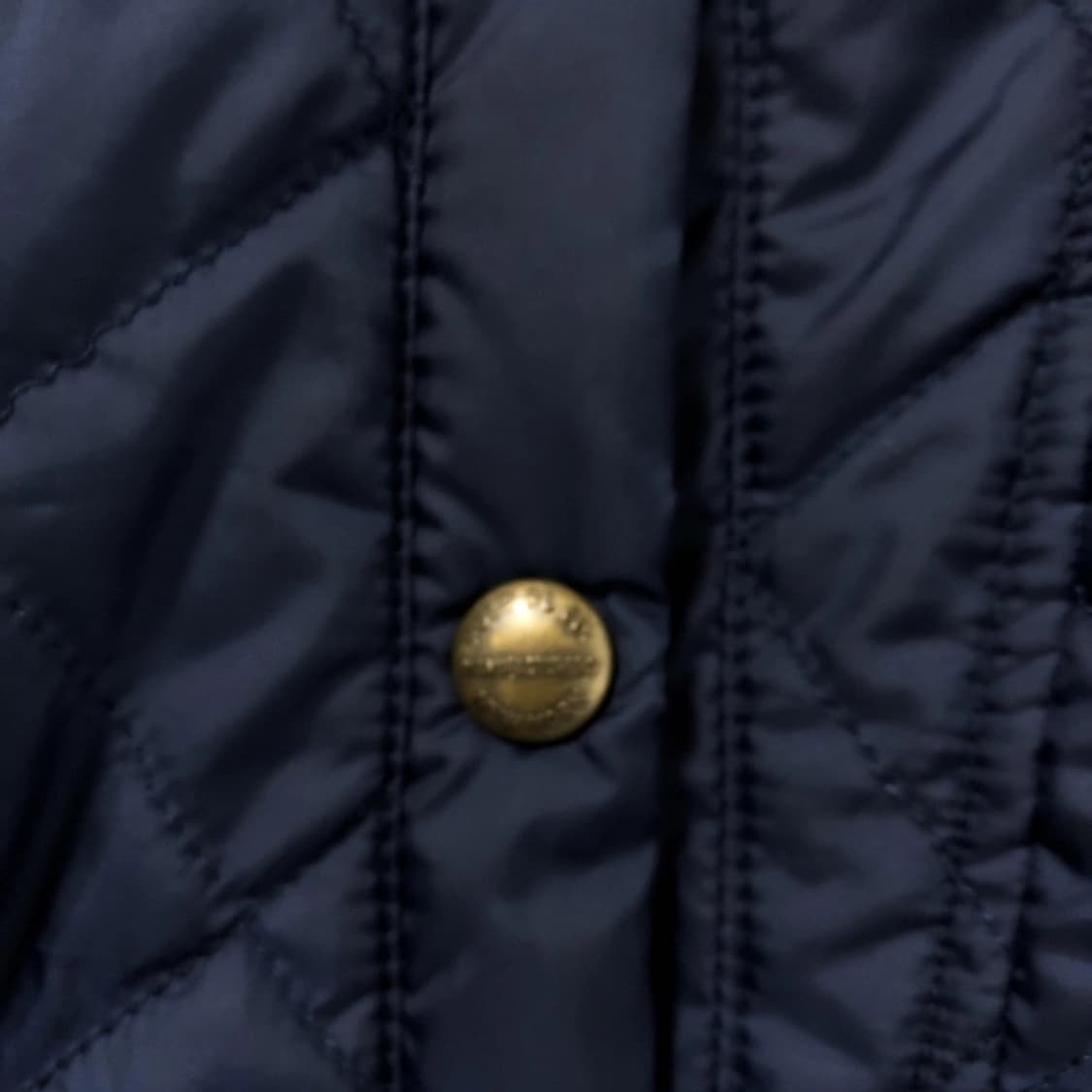 폴로 정품 퀼팅 경량자켓 네이비 톤온톤로고 상품이미지7