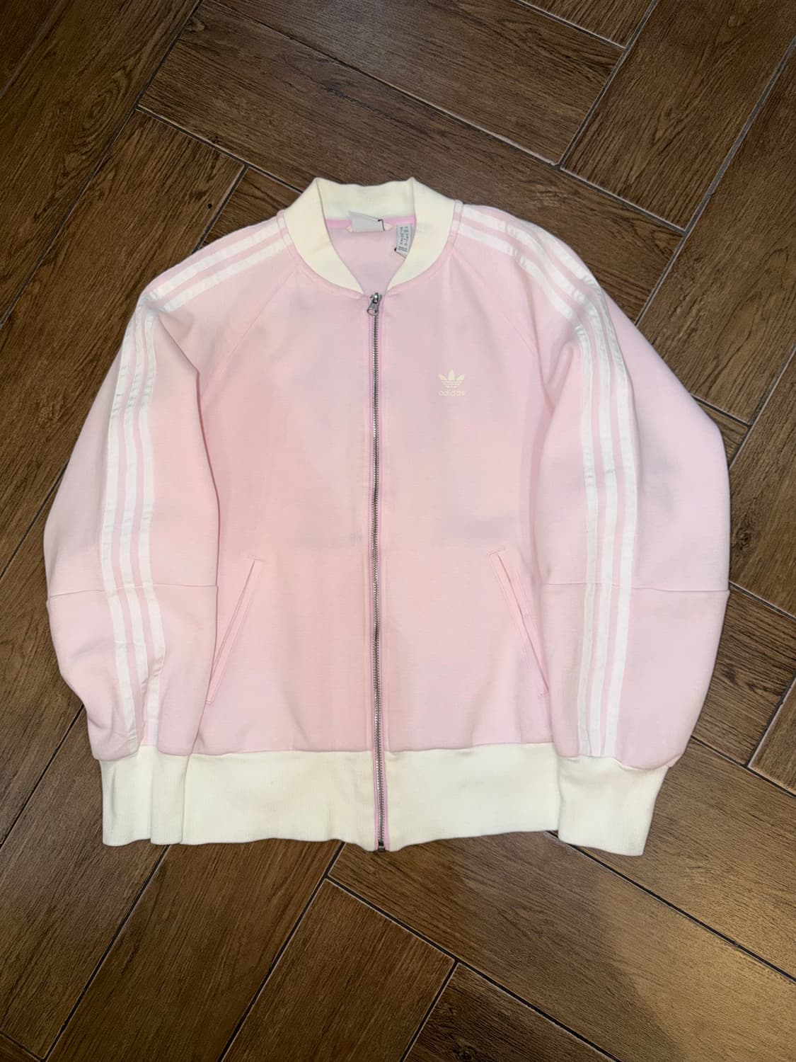 Adidas Baby Pink Track Zip-Up 🩷Rare🩷 상품이미지7