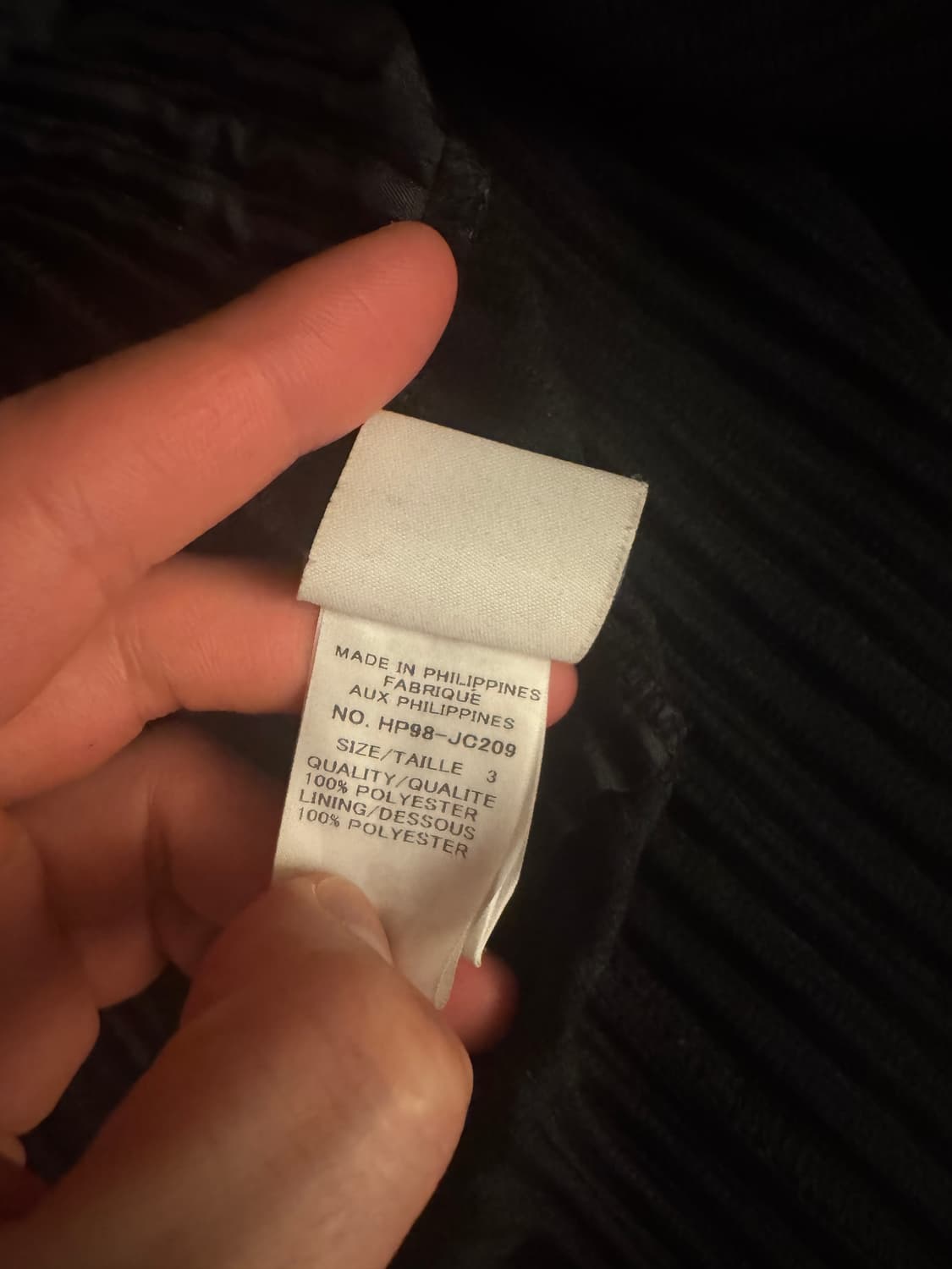 이세이미야케 옴므플리세 락자켓 jc209 상품이미지5